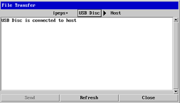 USB Connected to Host Computer