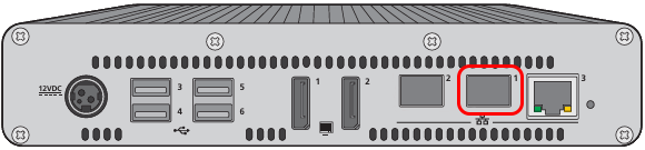 AIM ASP 001 Back Network Port 1