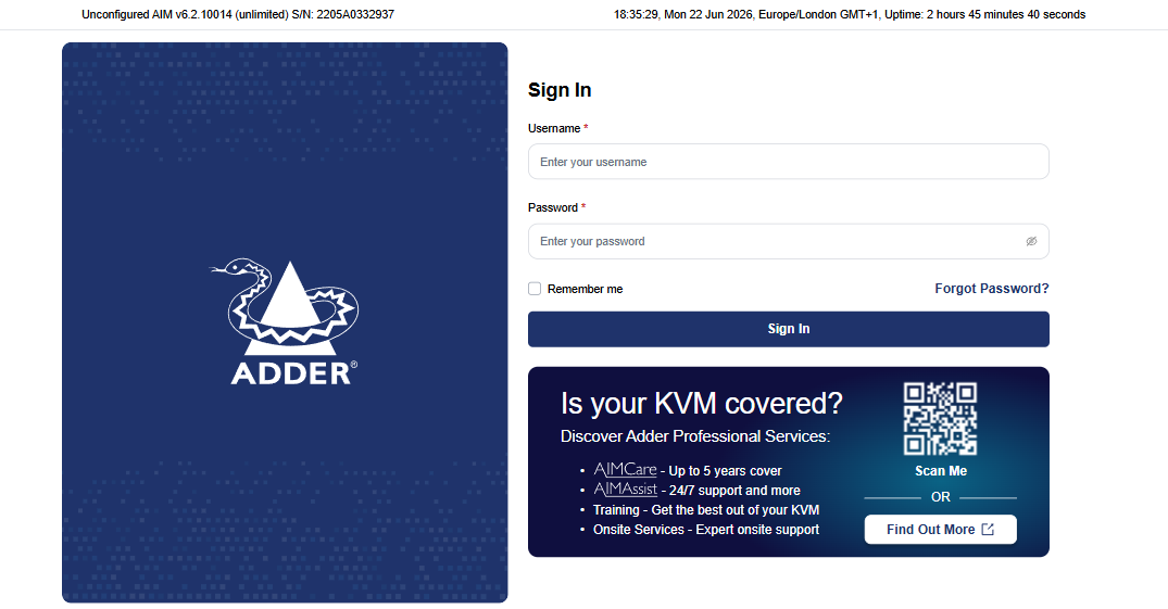 SOD Login