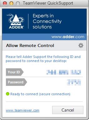 TeamViewer Remote Control MAC