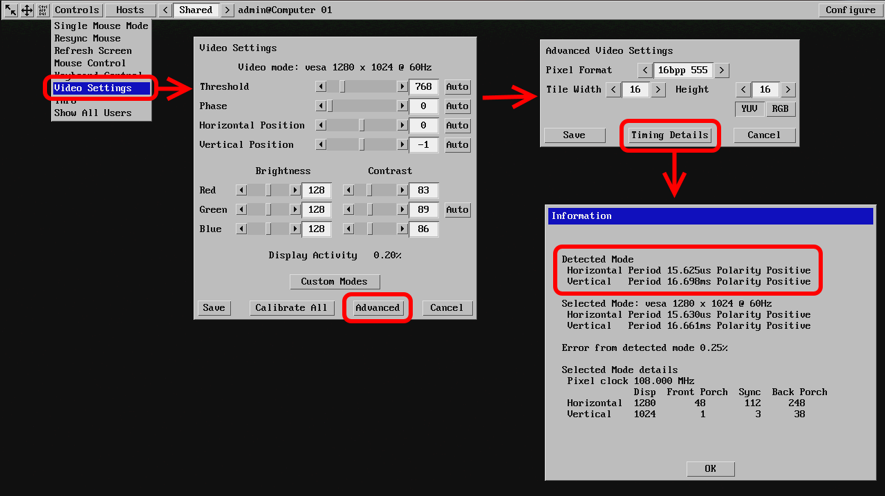 Timing Details