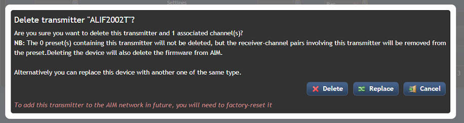 ALIF AIM Replace Unit4