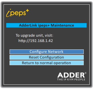 IPEPS PLUS FactoryReset